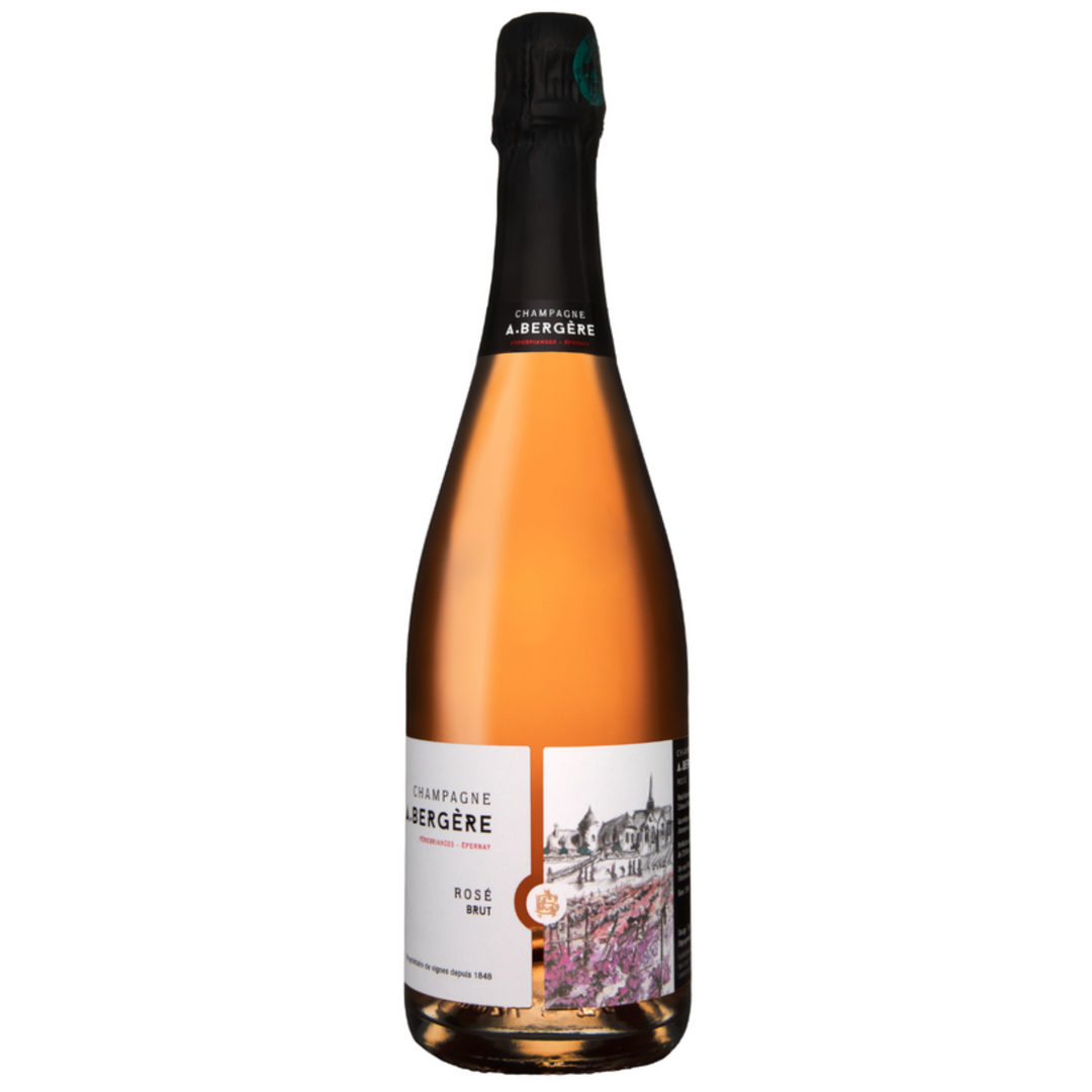 A. Bergere Brut Rose, Champagne, France NV