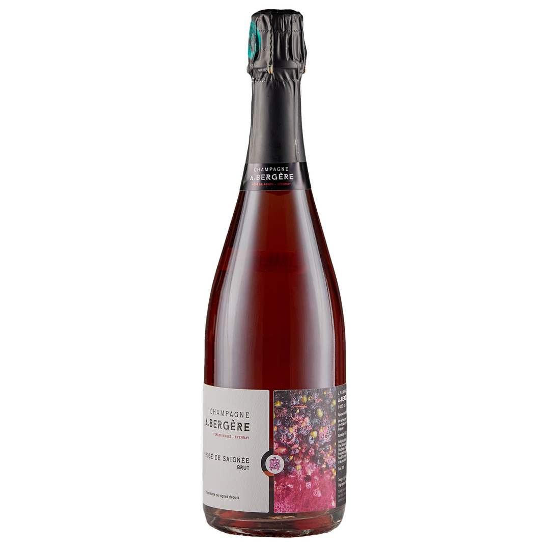 A. Bergere Brut Rose de Saignee, Champagne, France NV