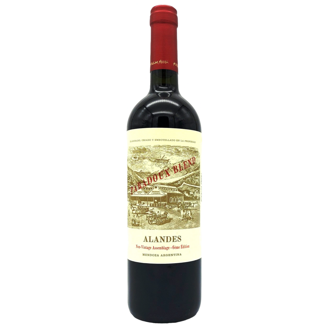 Alandes 'Paradoux Blend' Red, Mendoza, Argentina NV