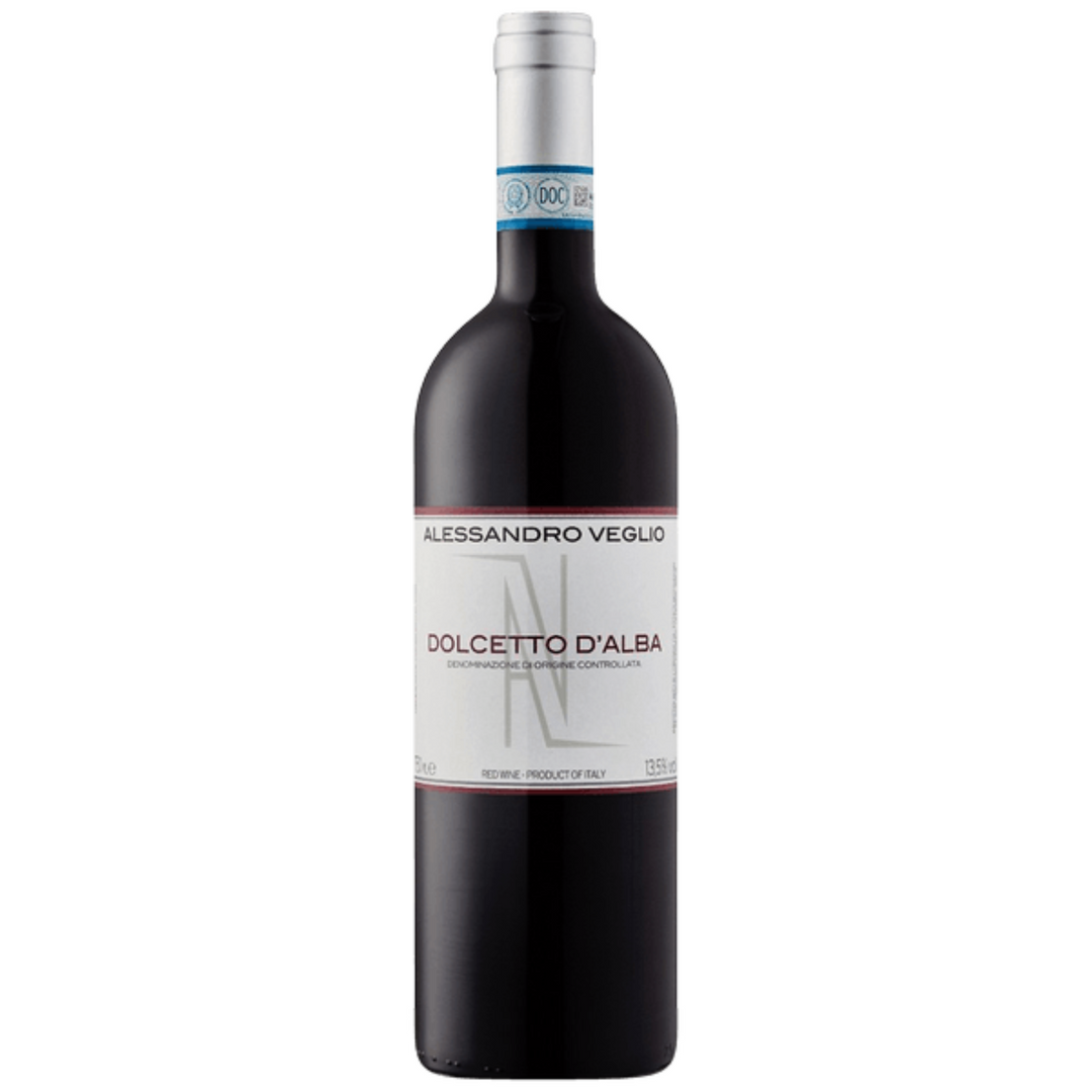 Alessandro Veglio Dolcetto d'Alba, Piedmont, Italy 2017 Case (6x750ml)