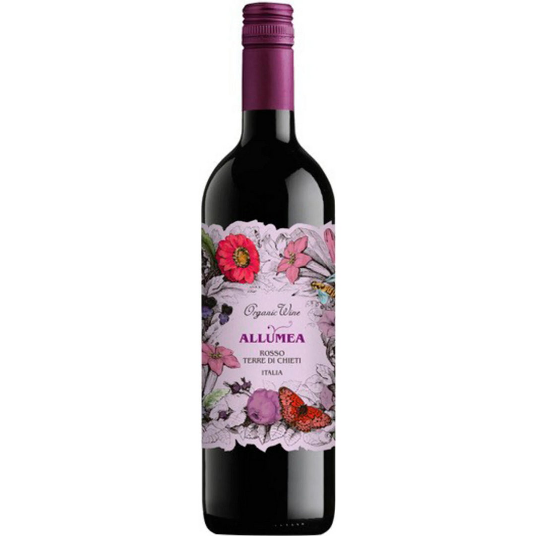 Allumea Rosso Terre di Chieti IGT, Abruzzo, Italy 2021 Case (6x750ml)