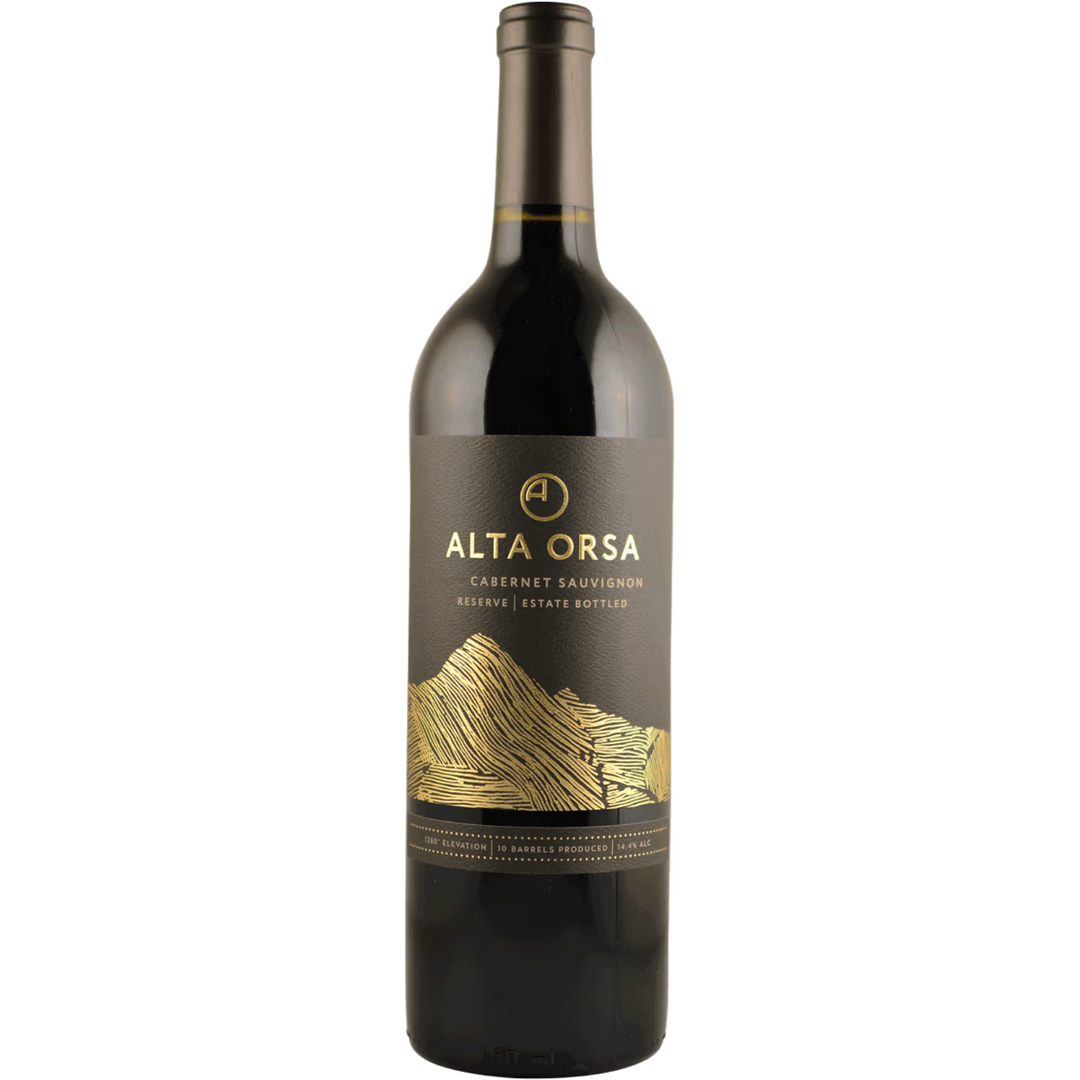 Alta Orsa Estate Reserve Cabernet Sauvignon, Mendocino County, USA 2018