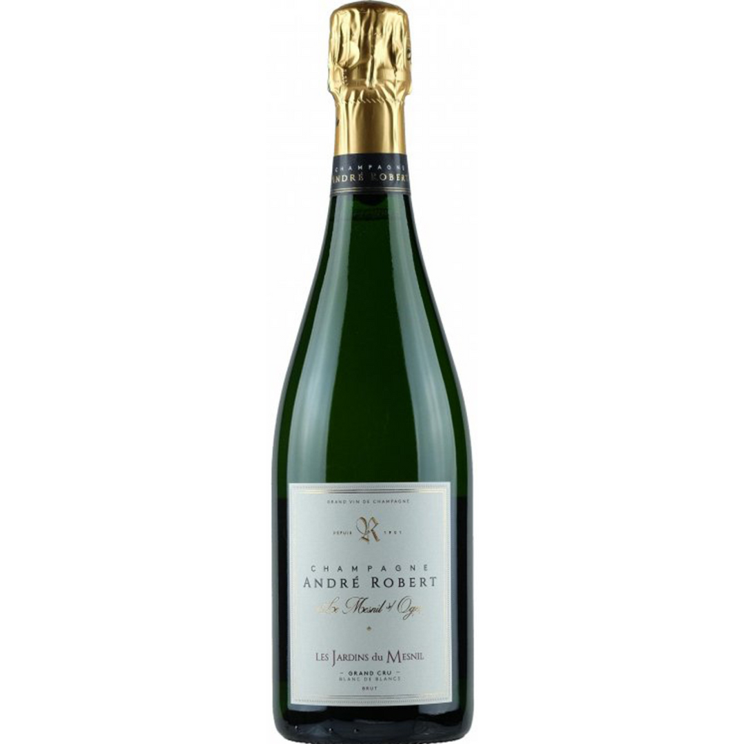 Andre Robert 'Les Jardins du Mesnil' Grand Cru Blanc de Blancs Brut, Champagne, France NV