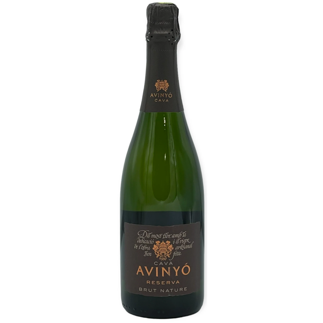 Avinyo Brut Nature Reserva Cava, Catalonia, Spain 2017 Case (6x750ml)