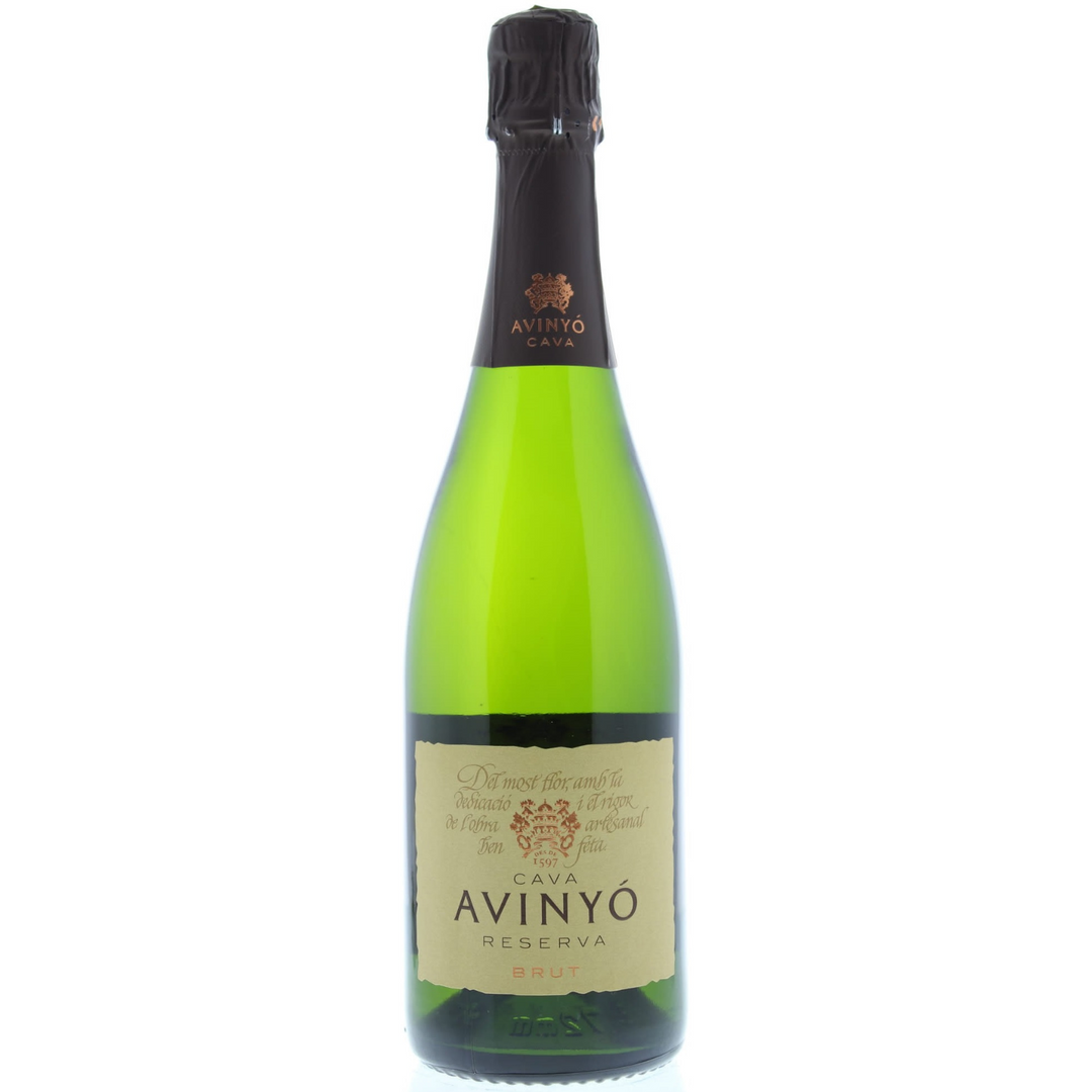 Avinyo Brut Reserva Cava, Catalonia, Spain 2019 Case (6x750ml)