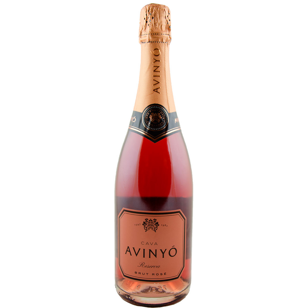 Avinyo Rosat Reserva Brut Cava, Catalonia, Spain 2019 Case (6x750ml)