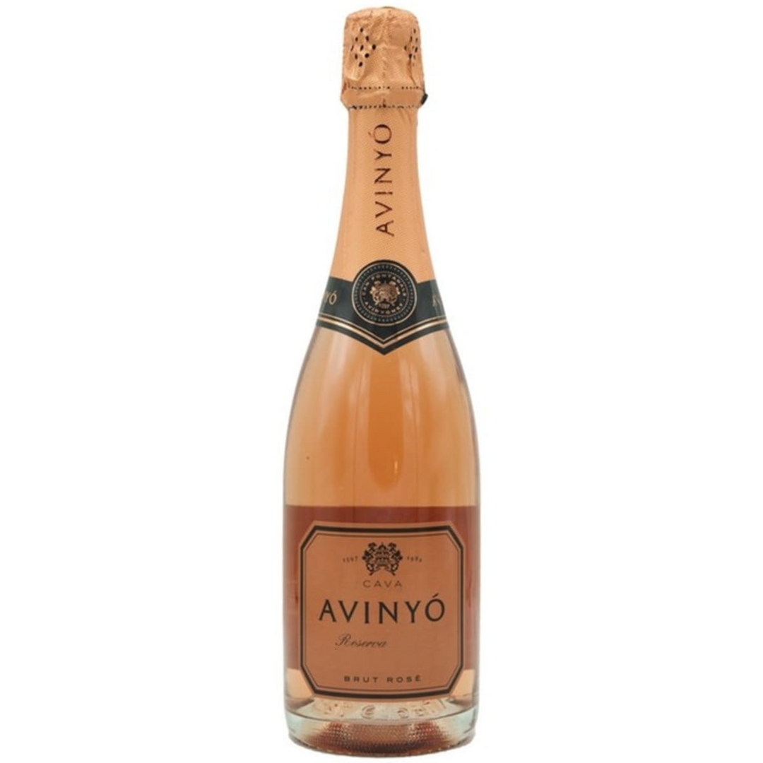 Avinyo Rosat Reserva Brut Cava, Catalonia, Spain 2020 Case (6x750ml)