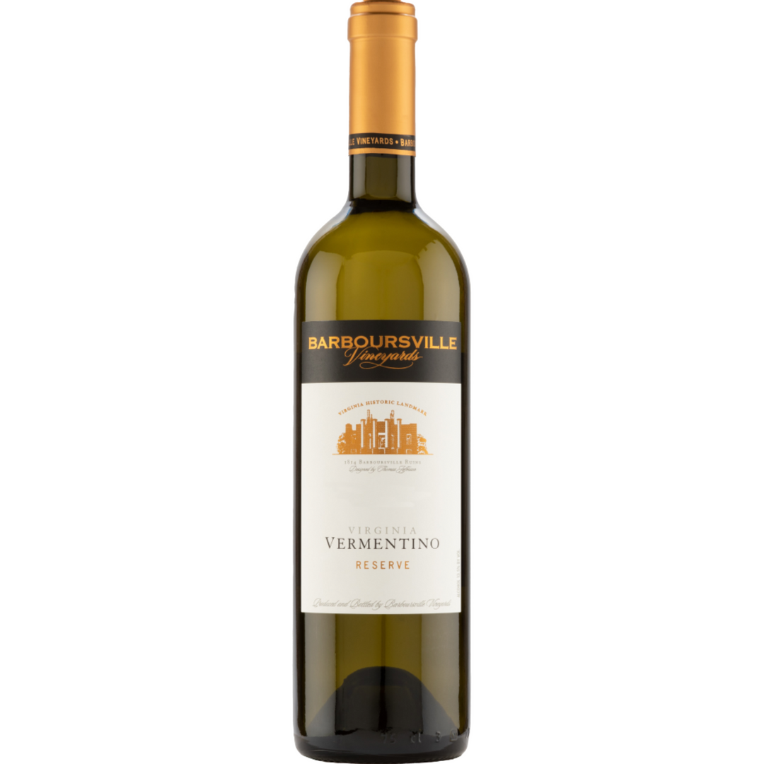 Barboursville Vineyards Reserve Vermentino, Monticello Virginia, USA 2019