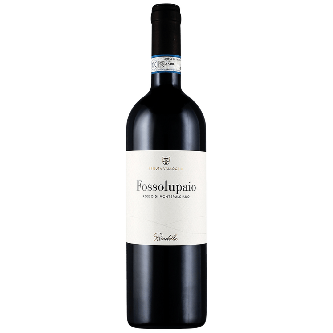 Bindella 'Fossolupaio' Rosso di Montepulciano, Tuscany, Italy 2019 Case (6x750ml)