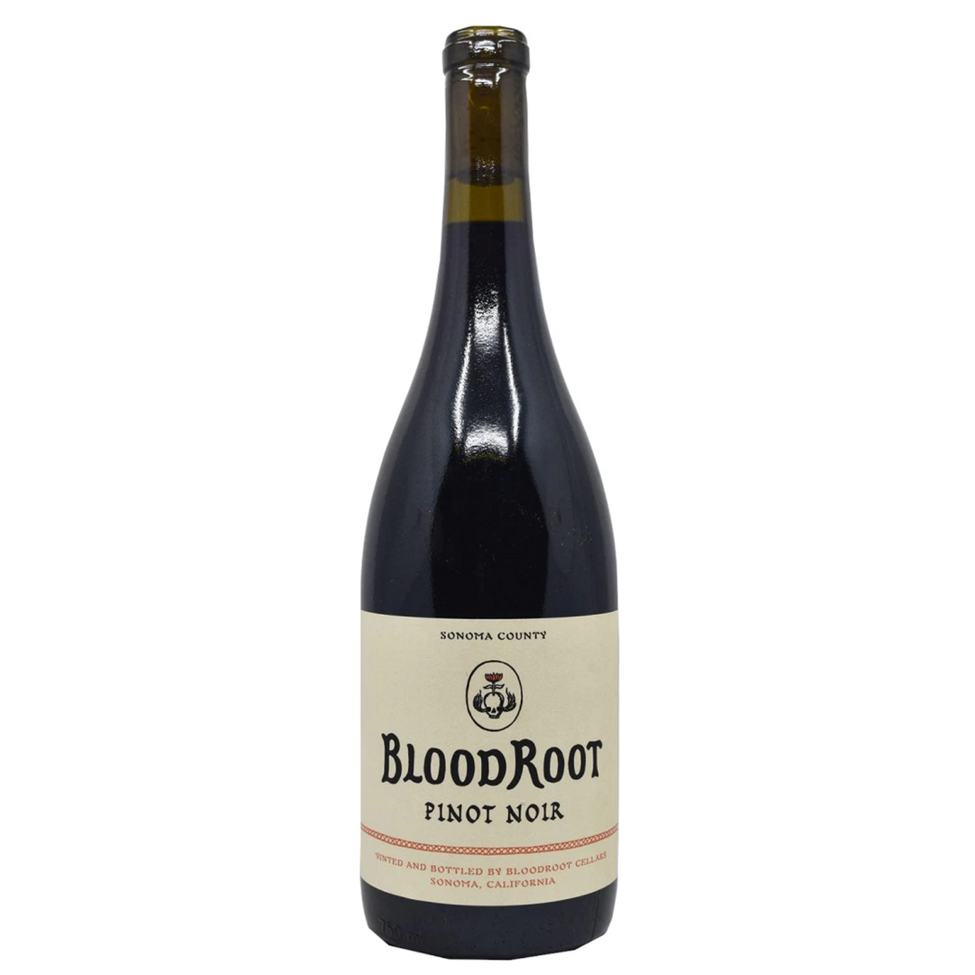 Bloodroot Pinot Noir, Sonoma County, USA 2022 Case (6x750ml)