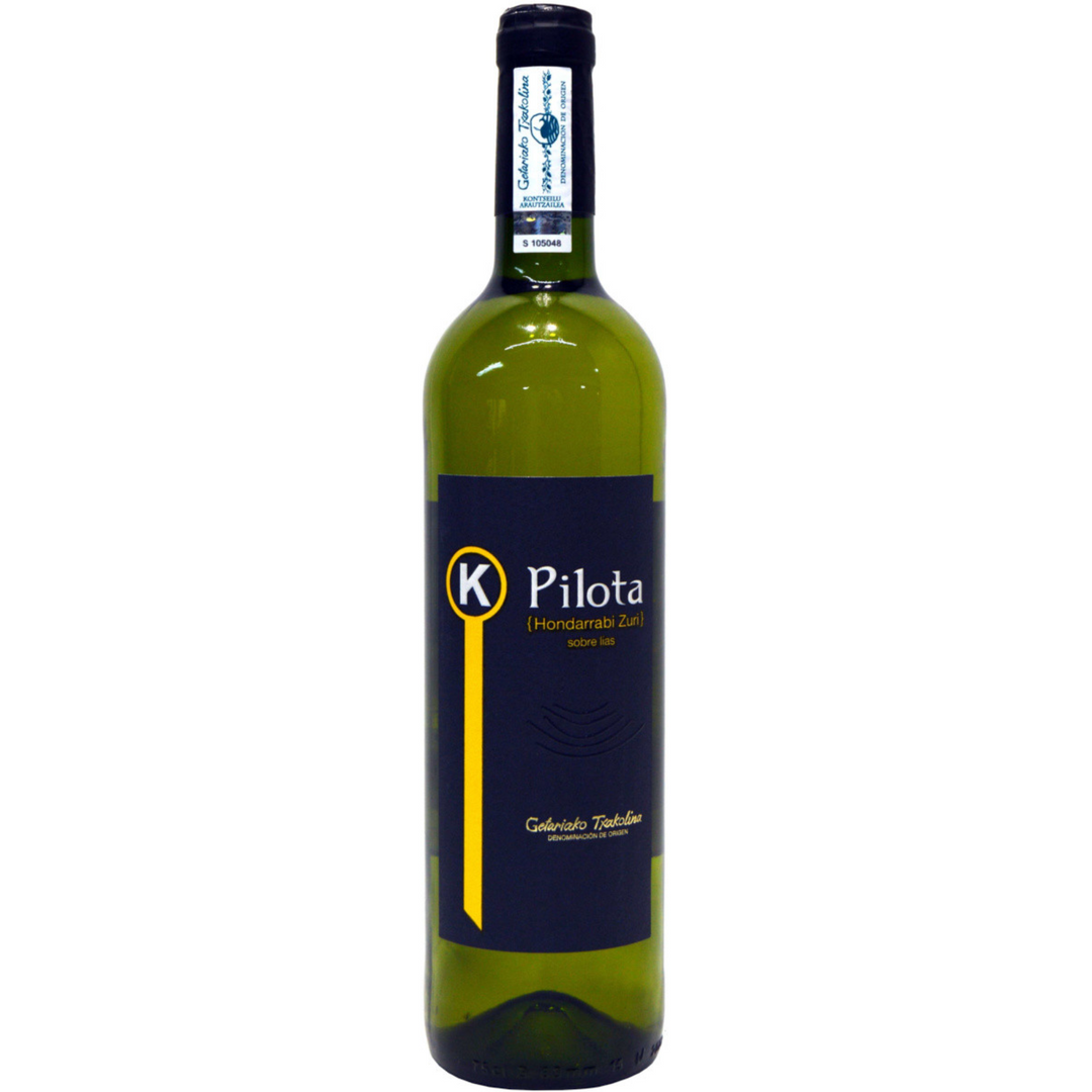 Bodega K5 'K Pilota' Hondarrabi Zuri, Getariako Txakolina, Spain 2021 Case (6x750ml)