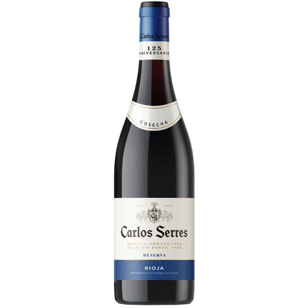 Bodegas Carlos Serres Reserva, Rioja DOCa, Spain 2018 Case (6x750ml)