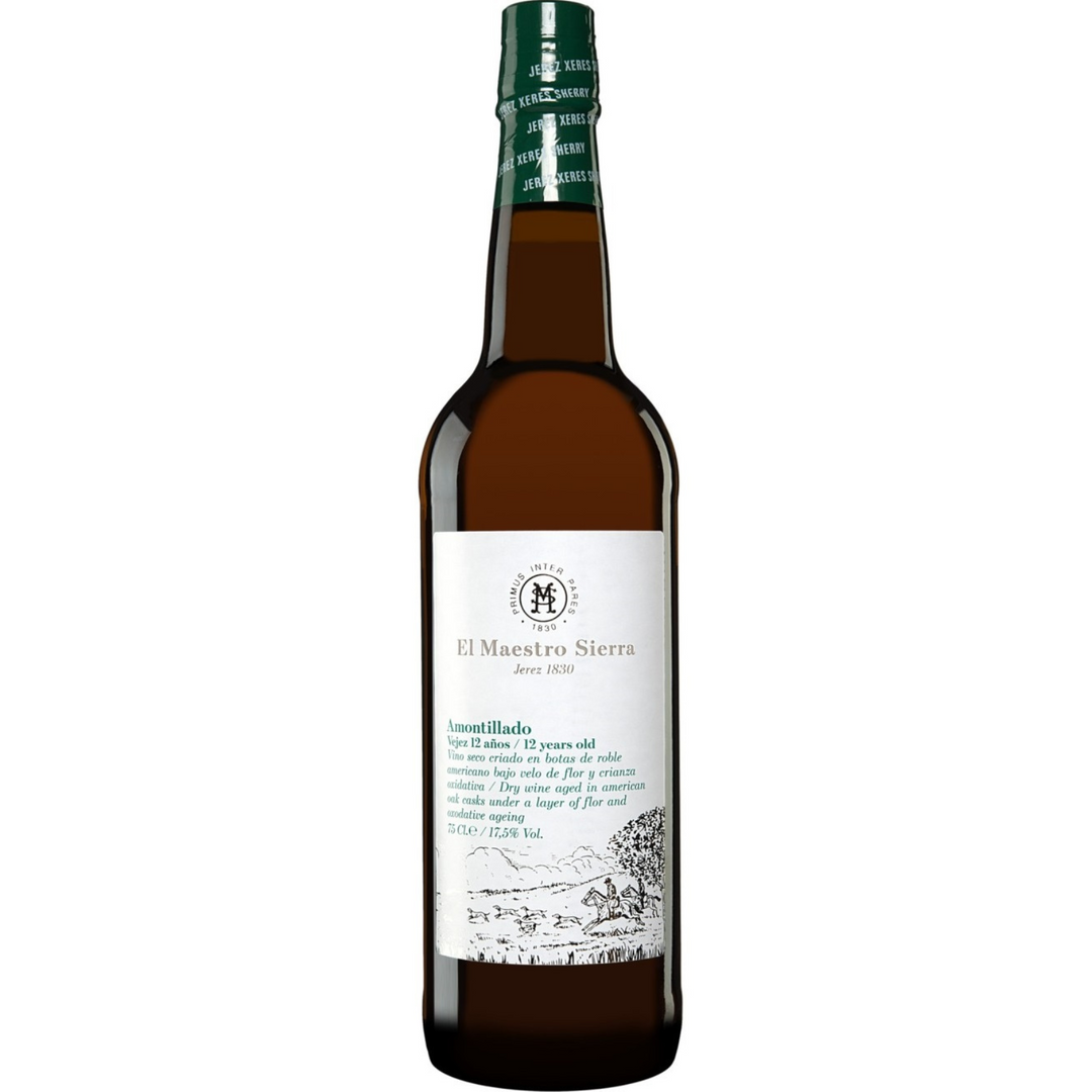 Bodegas El Maestro Sierra Amontillado Superior 12 Anos Sherry, Andalucia, Spain NV 375ml