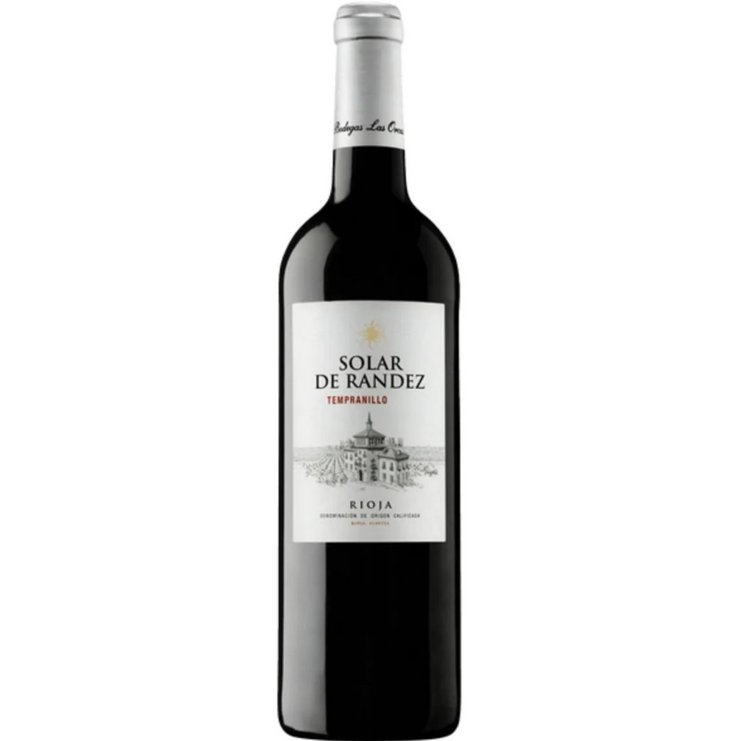 Bodegas Las Orcas Solar de Randez Tempranillo Joven, Rioja DOCa, Spain 2020 Case (6x750ml)