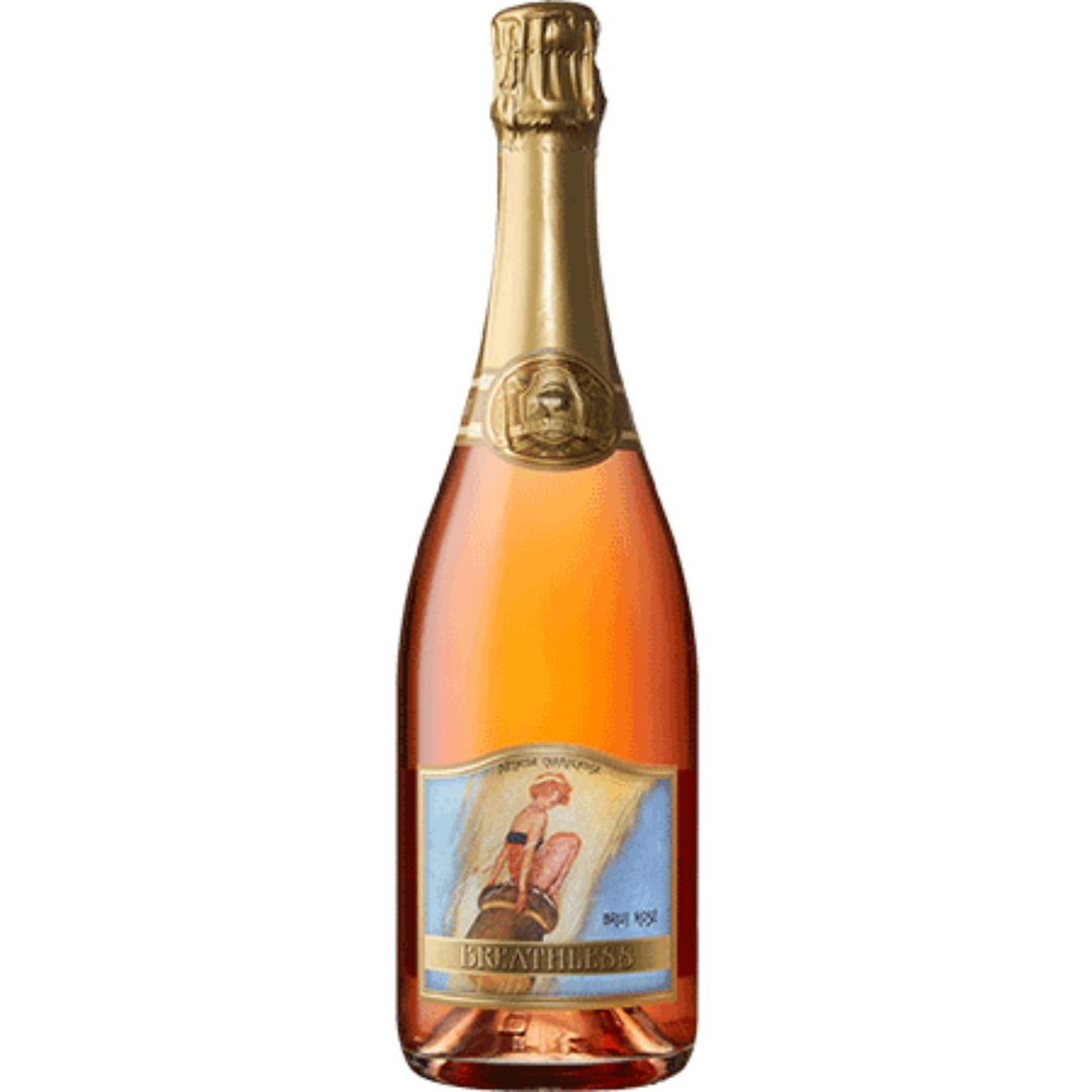 Breathless Wines Brut Rose, North Coast, USA NV