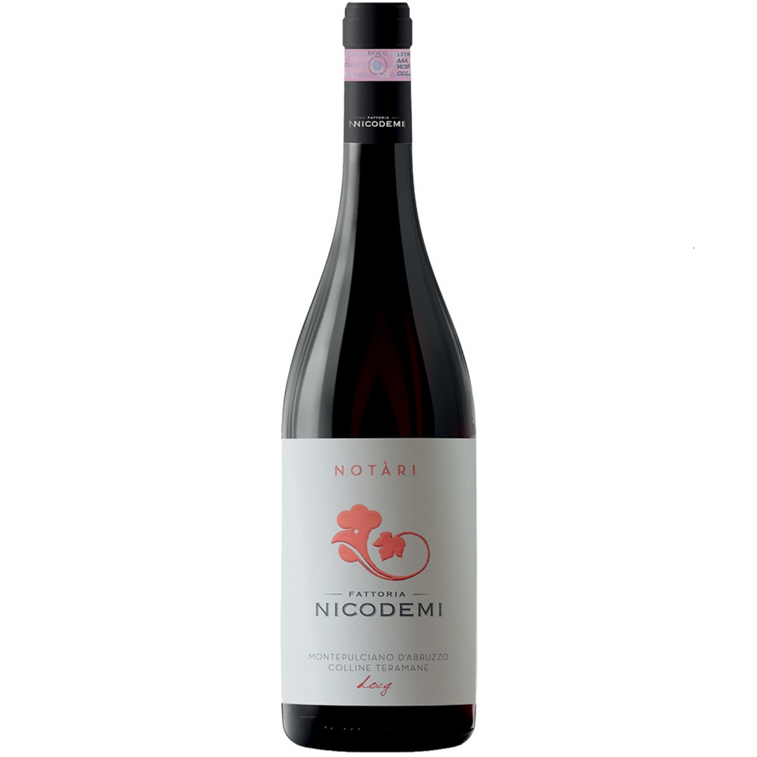 Bruno Nicodemi Notari, Montepulciano d'Abruzzo Colline Teramane DOCG, Italy 2019 Case (6x750ml)