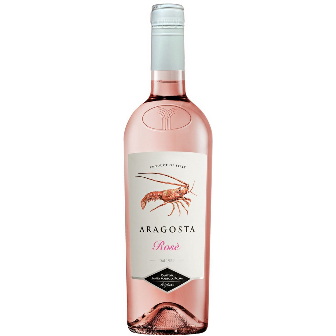 Cantina Santa Maria la Palma 'Aragosta' Rose Alghero, Sardinia, Italy 2023 Case (6x750ml)