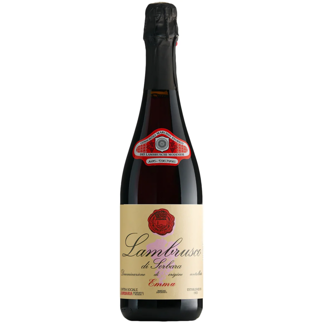 Cantina di Carpi e Sorbara Emma Lambrusco di Sorbara, Emilia-Romagna, Italy NV Case (6x750ml)