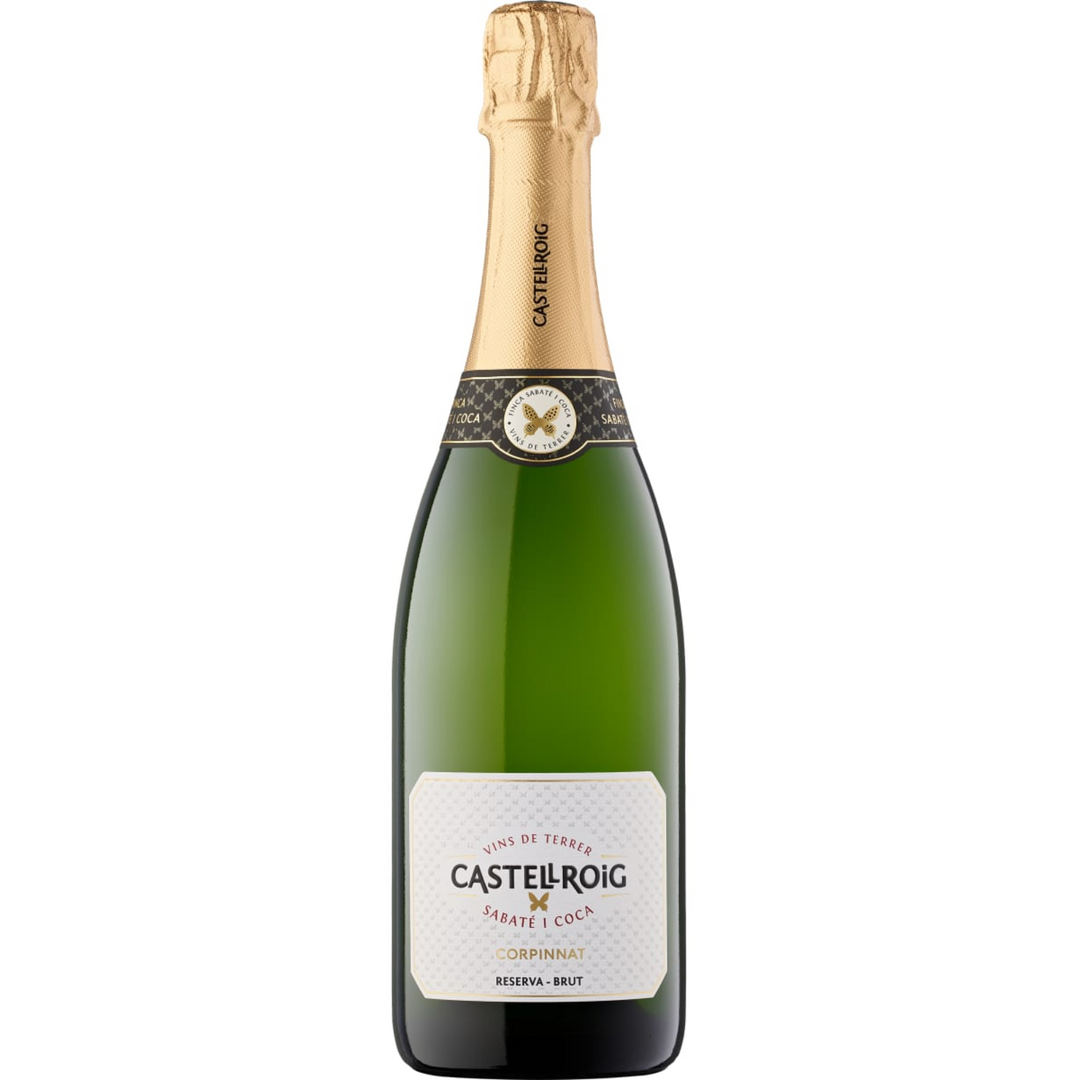 Castellroig Reserva Brut Corpinnat, Penedes, Spain NV Case (6x750ml)