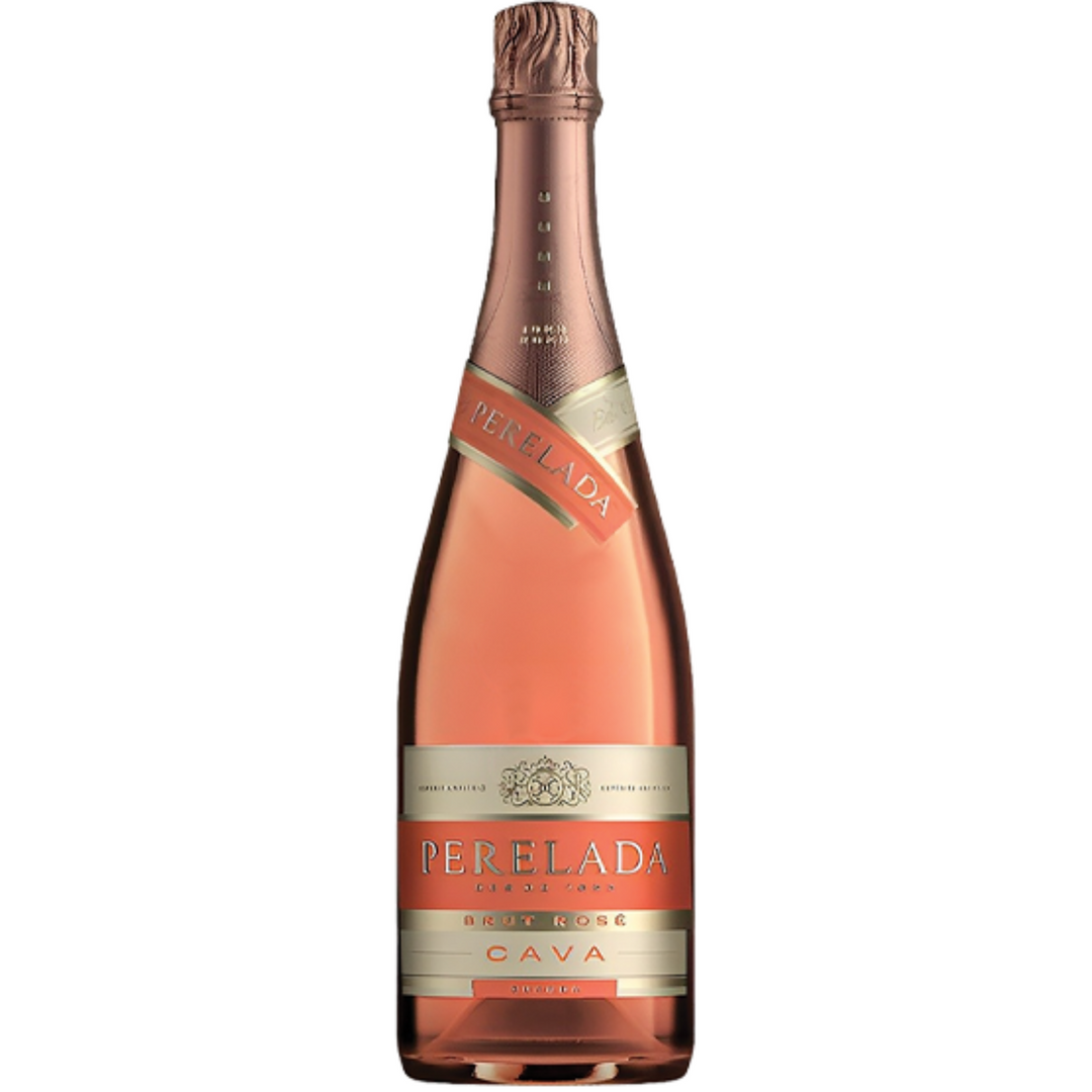 Castillo Perelada Rosado Brut Cava, Catalonia, Spain NV Case (6x750ml)