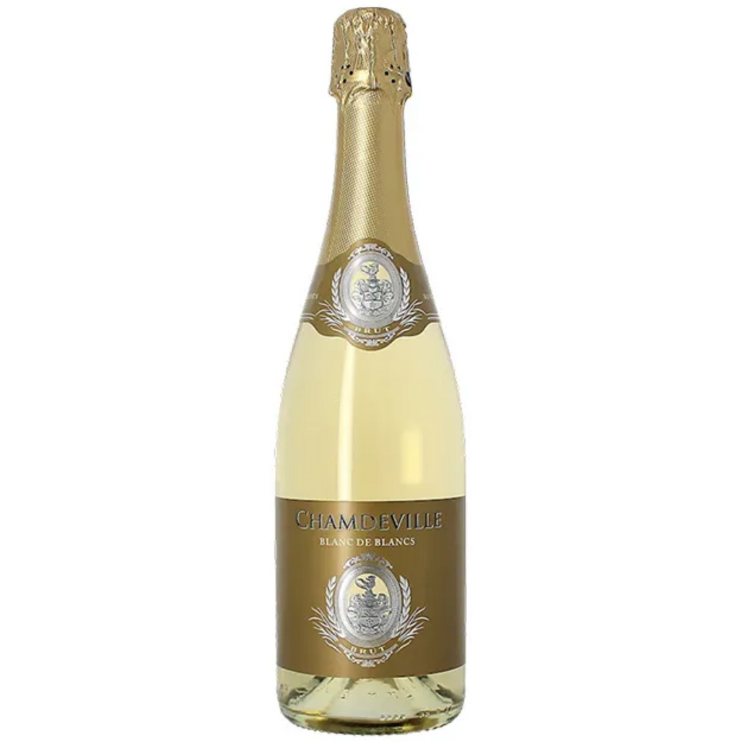 Chamdeville Blanc de Blancs Brut, France NV Case (6x750ml)