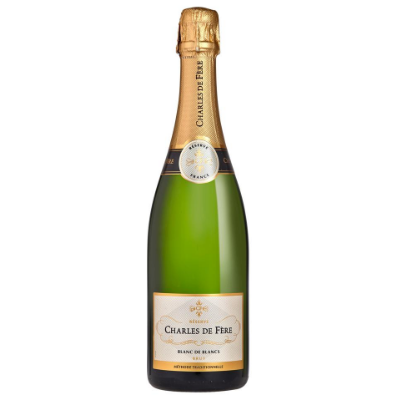 Charles de Fere Reserve Blanc de Blancs Brut, France NV (Case of 12)