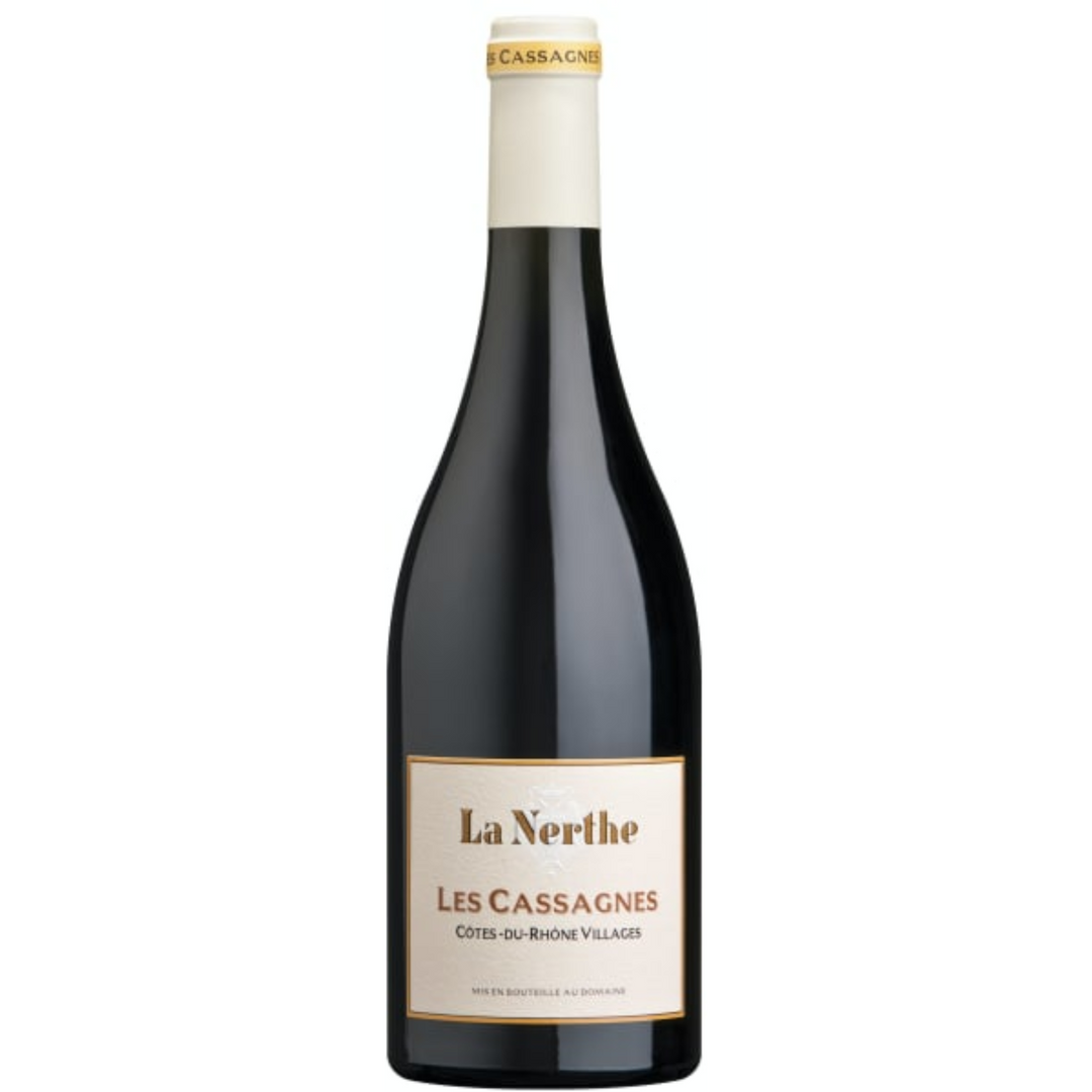 Chateau La Nerthe Cotes du Rhone Villages Les Cassagnes de La Nerthe Rouge, France 2021 Case (6x750ml)