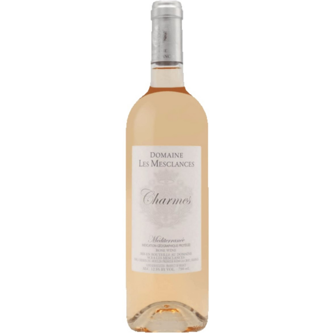 Chateau Les Mesclances 'Charmes' Rose, IGP Mediterranee, France 2022 Case (6x750ml)