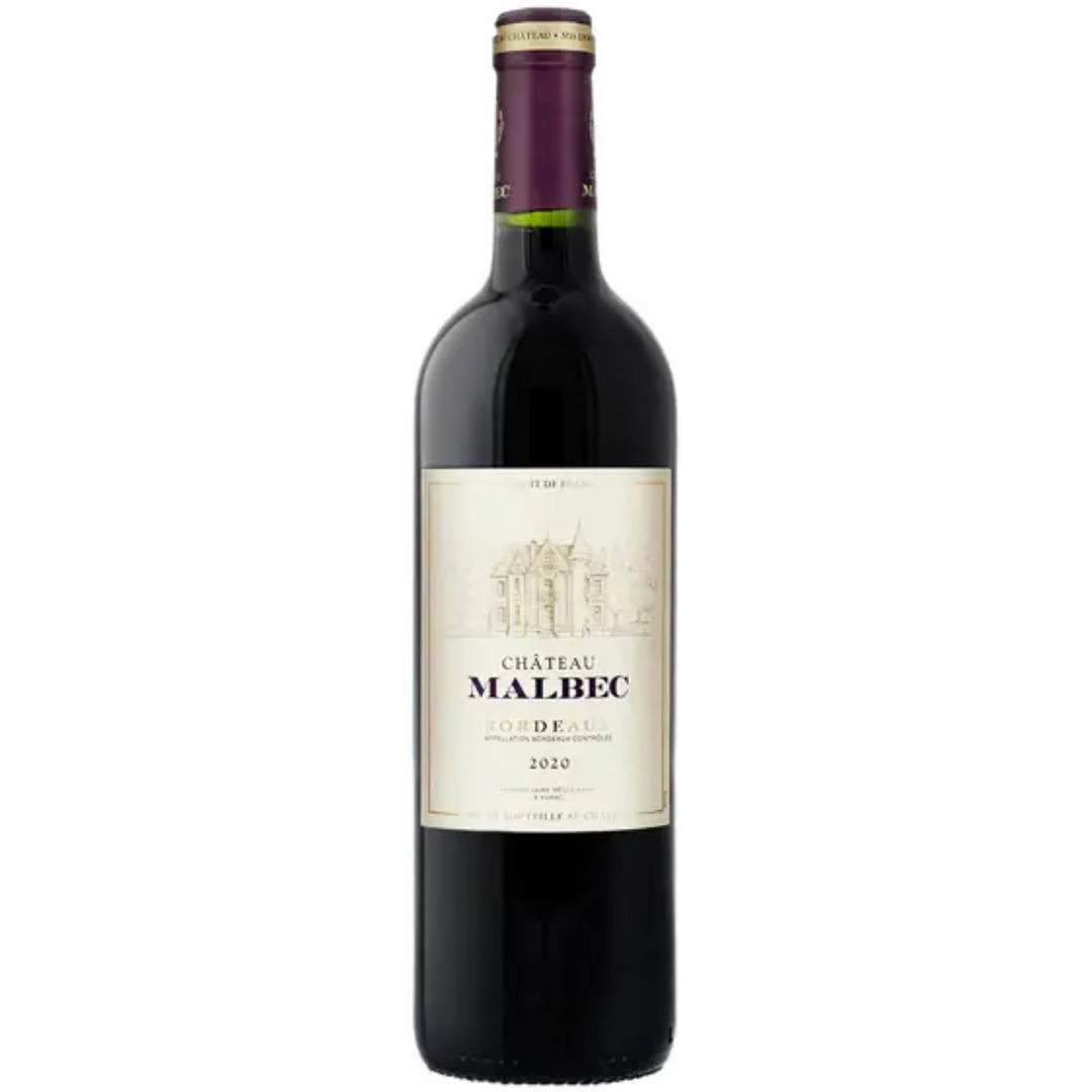 Chateau Malbec, Bordeaux, France 2020 Case (6x750ml)