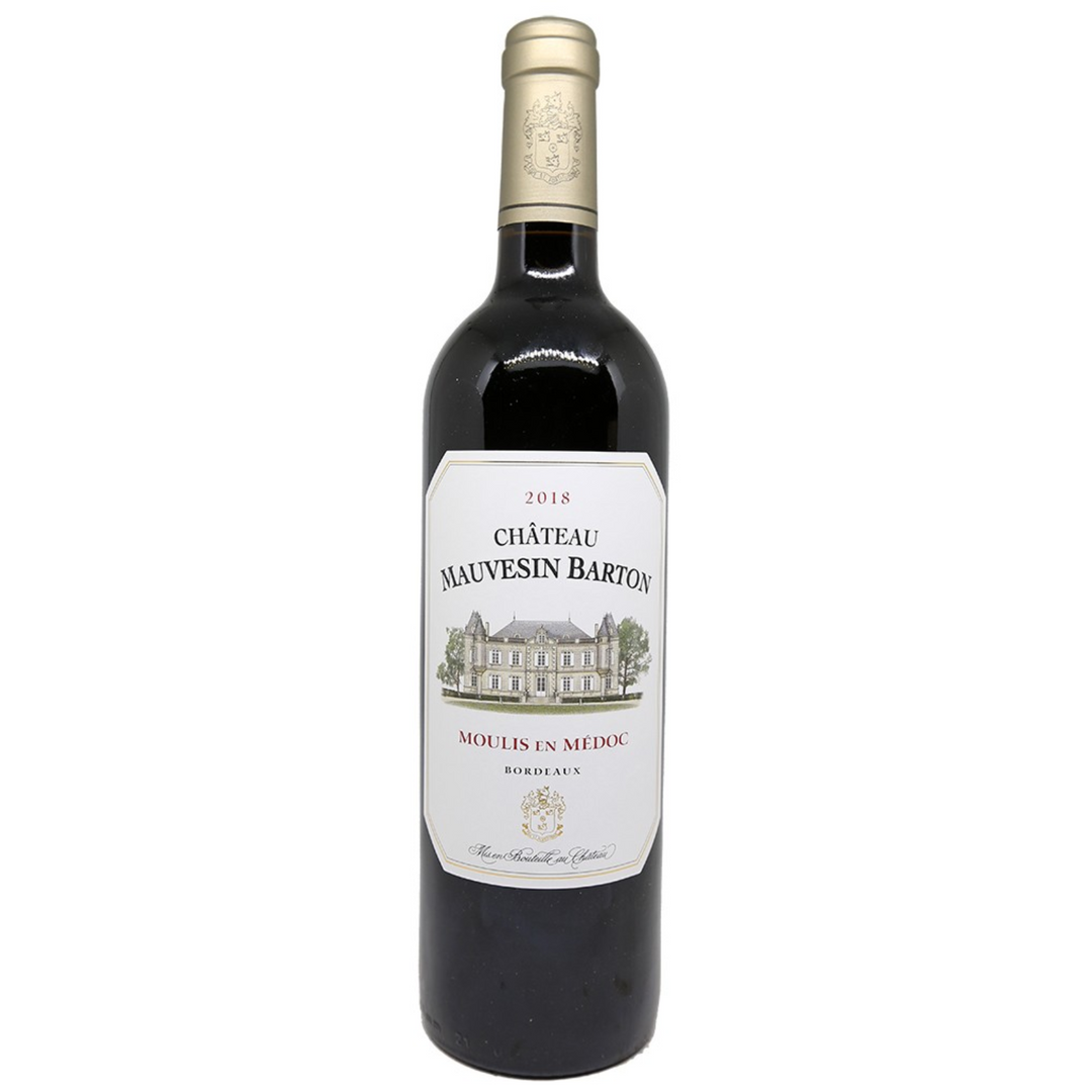 Chateau Mauvesin Barton, Moulis-en-Medoc, France 2018 Case (6x750ml)