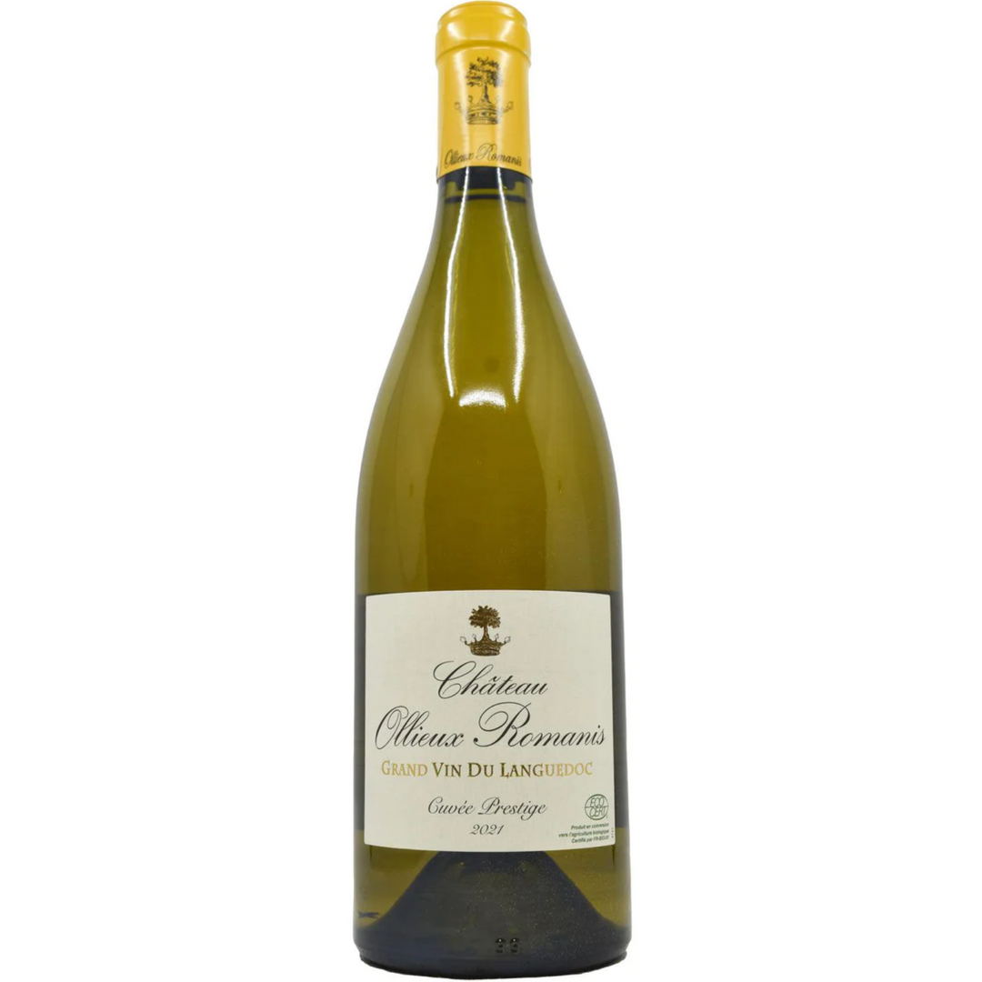 Chateau Ollieux Romanis Corbieres Cuvee Prestige Blanc, Languedoc-Roussillon, France 2021 Case (6x750ml)