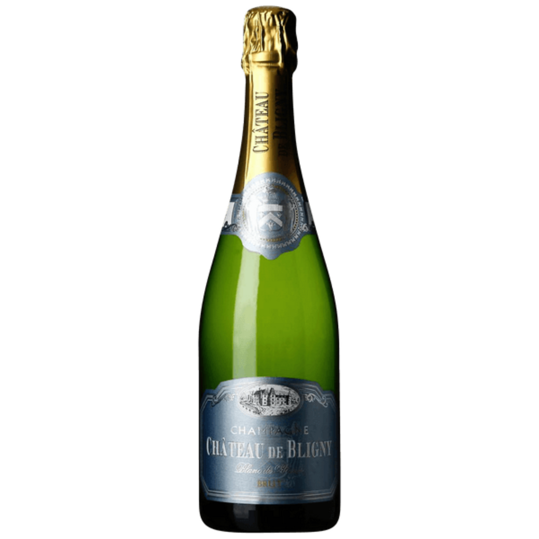 Chateau de Bligny Blanc de Blancs Brut, Champagne, France NV Case (6x750ml)