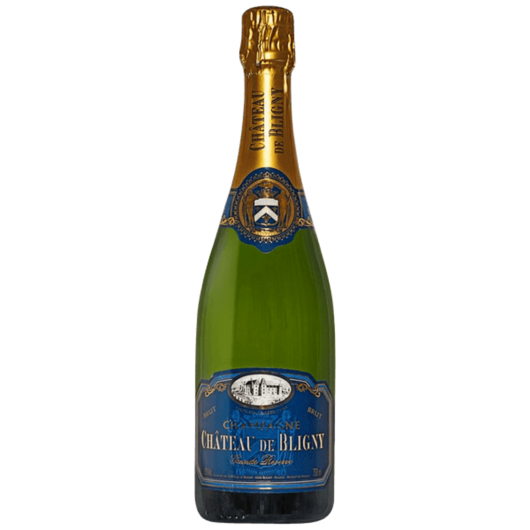 Chateau de Bligny Grande Reserve Brut, Champagne, France NV Case (6x750ml)