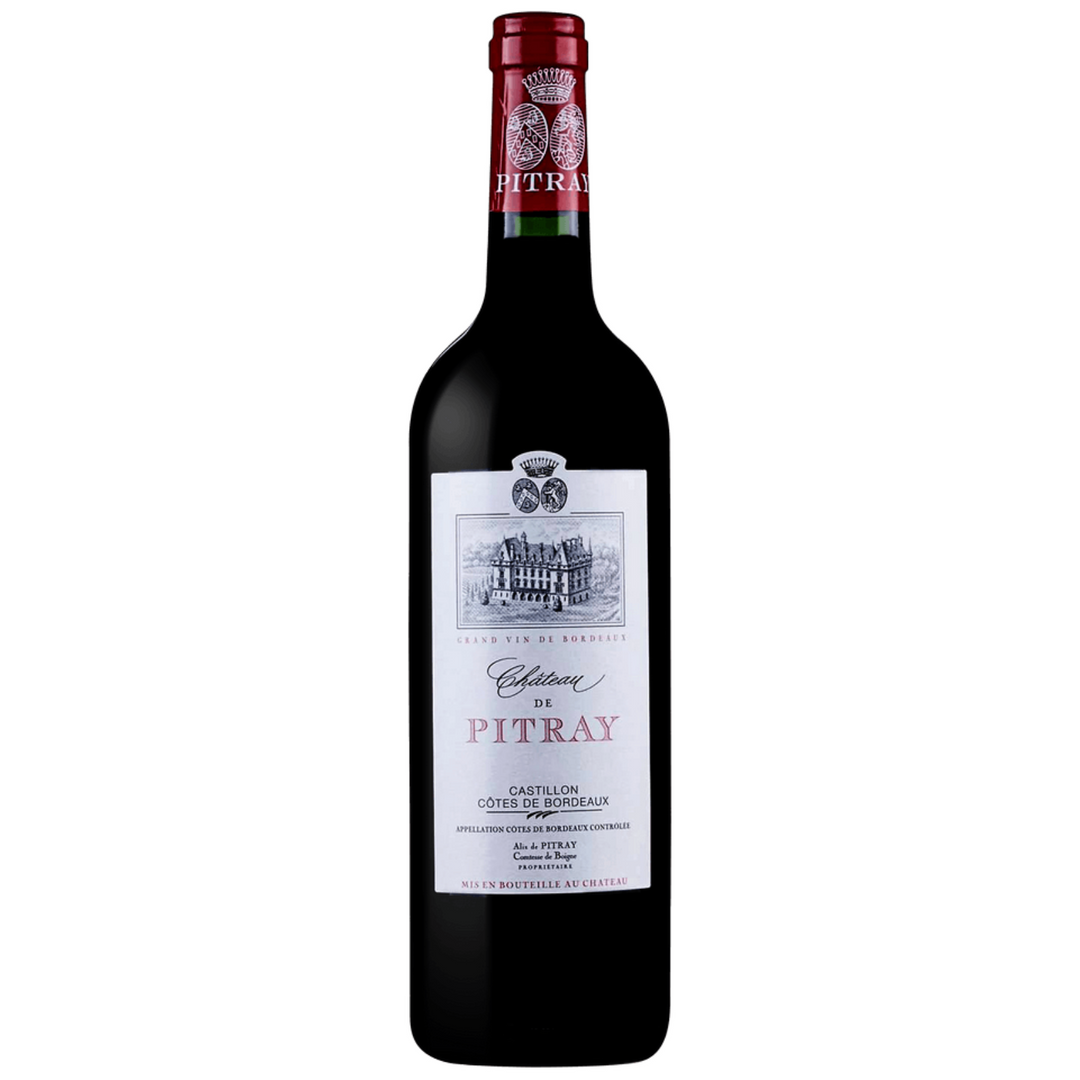 Chateau de Pitray, Cotes de Castillon, France 2019 Case (6x750ml)