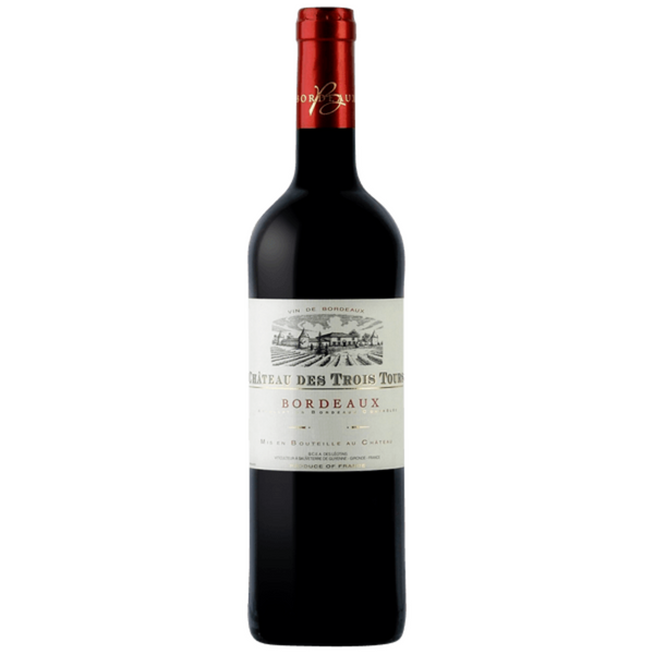 Chateau des Trois Tours, Bordeaux, France 2020 Case (6x750ml)