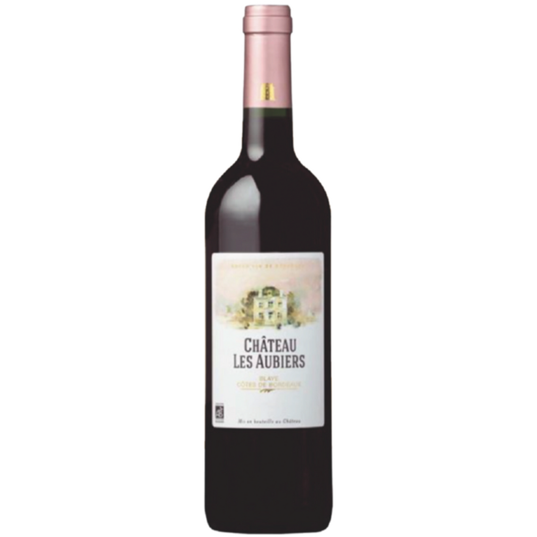 Chateau les Aubiers, Premieres Cotes de Blaye, France 2016 Case (6x750ml)