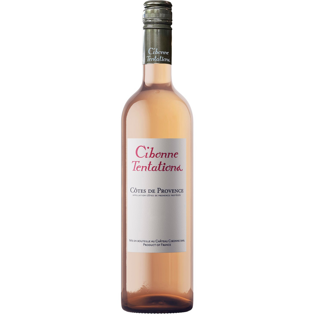 Clos Cibonne Cotes de Provence Tentations Rose, France 2021 Case (6x750ml)