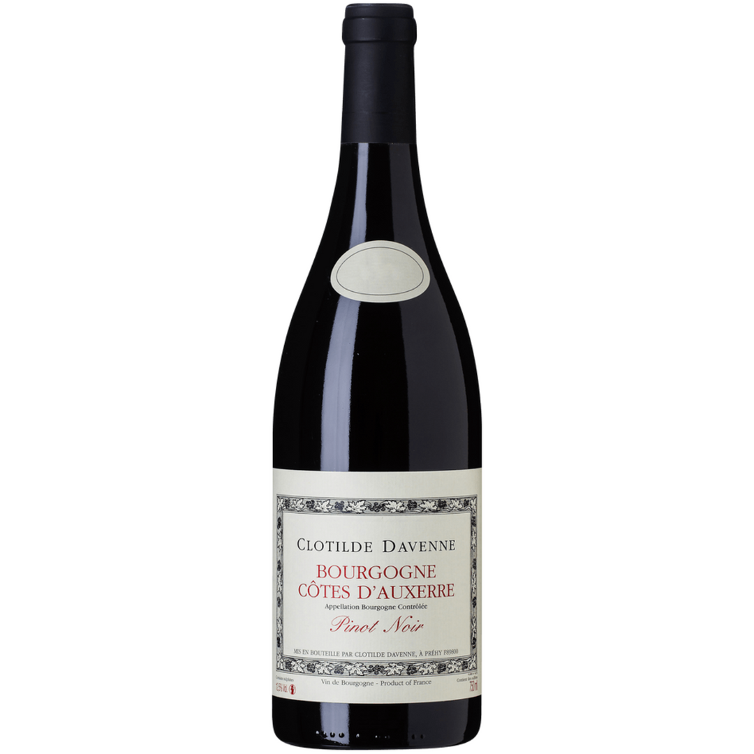 Clotilde Davenne Bourgogne Cotes d'Auxerre Pinot Noir, Burgundy, France 2019