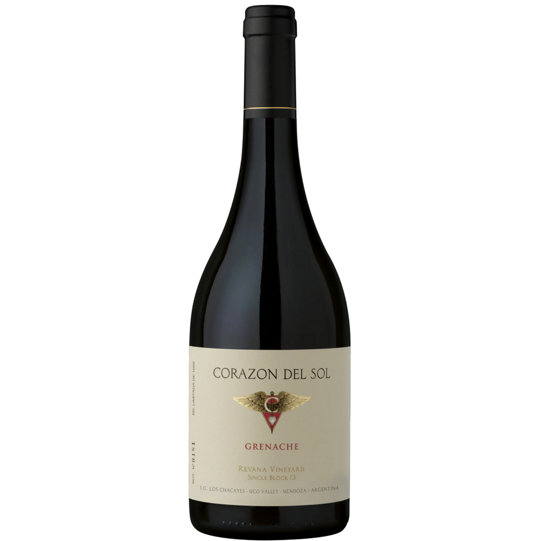 Corazon del Sol Revana Vineyard Single Block 13 Grenache, Los Chacayes, Argentina 2020