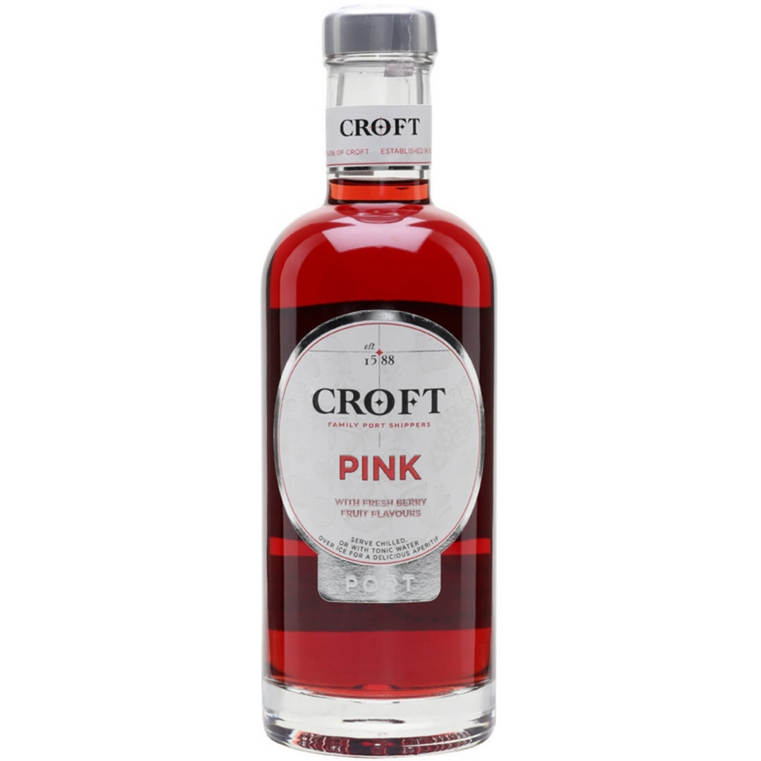 Croft Pink Rose Port, Portugal NV Case (6x750ml)