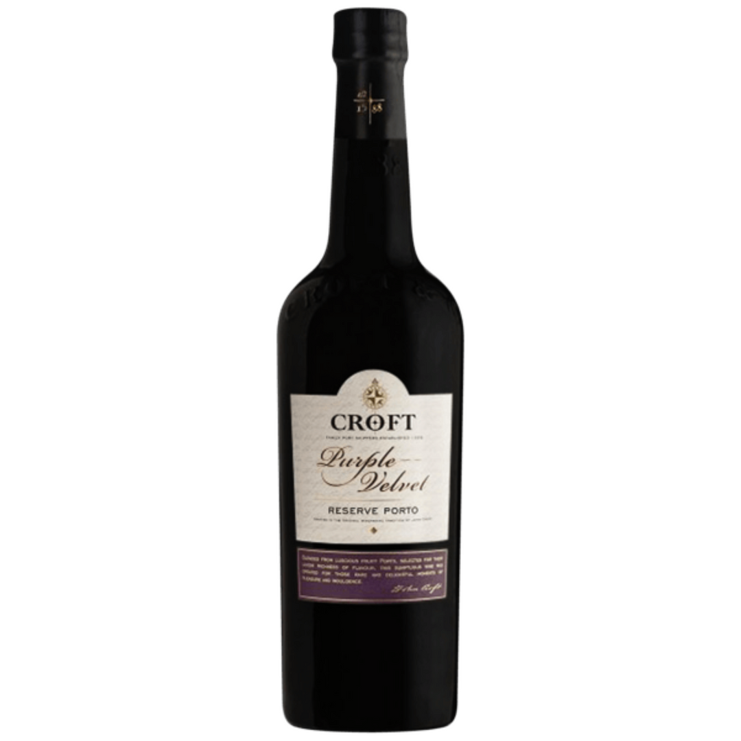 Croft Purple Velvet Finest Reserve Port, Portugal NV Case (6x750ml)