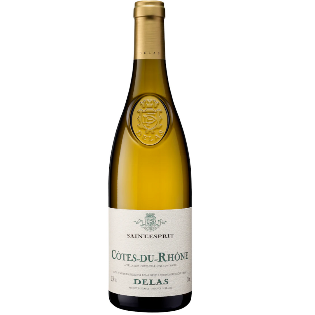 Delas Freres Cotes du Rhone Saint-Esprit Blanc, Rhone, France 2021 Case (6x750ml)