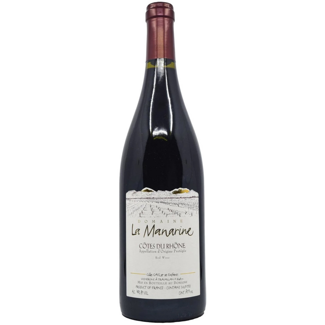 Domaine La Manarine Cotes du Rhone, France 2021 Case (6x750ml)