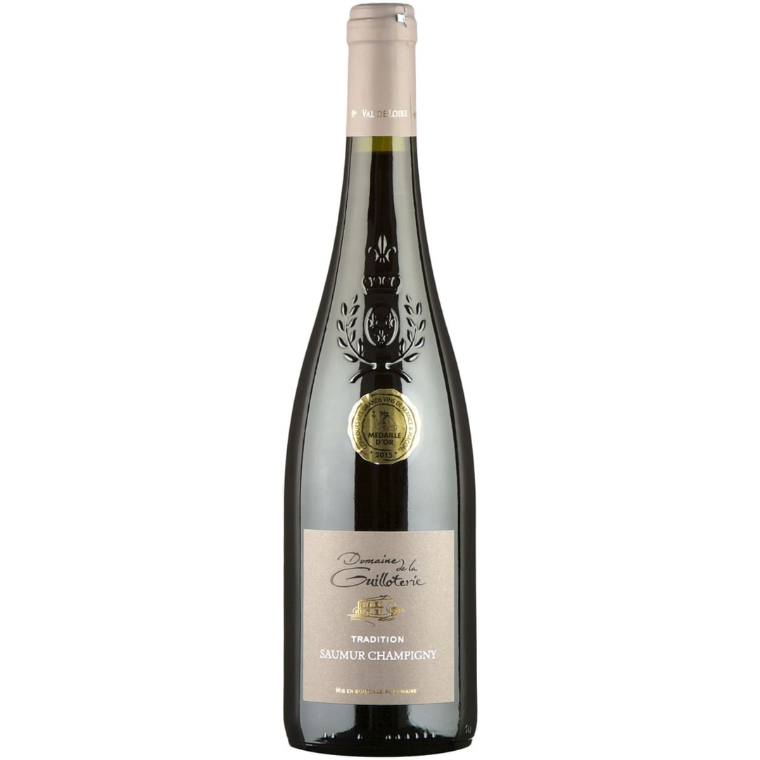 Domaine de la Guilloterie Saumur-Champigny Tradition, Loire, France 2019 Case (6x750ml)