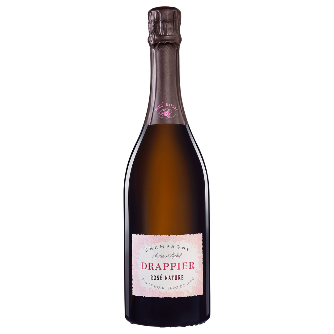 Drappier Brut Nature Zero Dosage Rose, Champagne, France NV