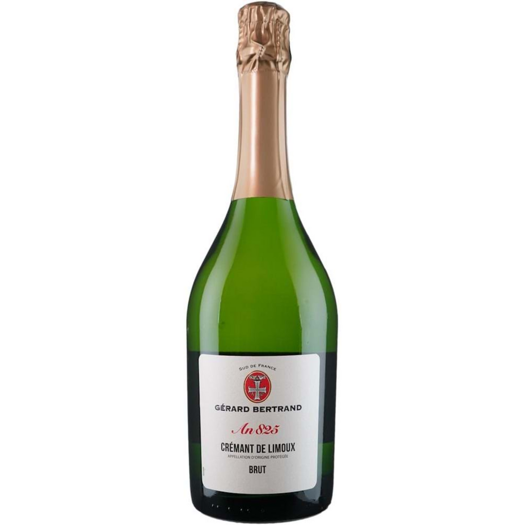 Gerard Bertrand Cremant de Limoux 'An 825' Brut, Languedoc-Roussillon, France 2021 Case (6x750ml)