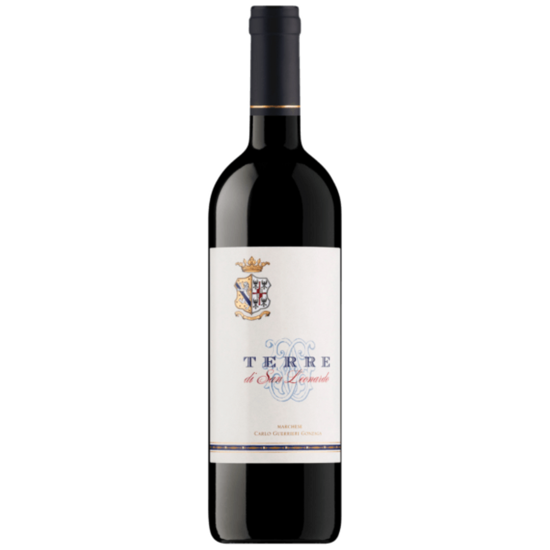 Guerrieri Gonzaga Tenuta San Leonardo 'Terre di San Leonardo' Vigneti delle Dolomiti IGT, Trentino-Alto Adige, Italy 2019 Case (6x750ml)