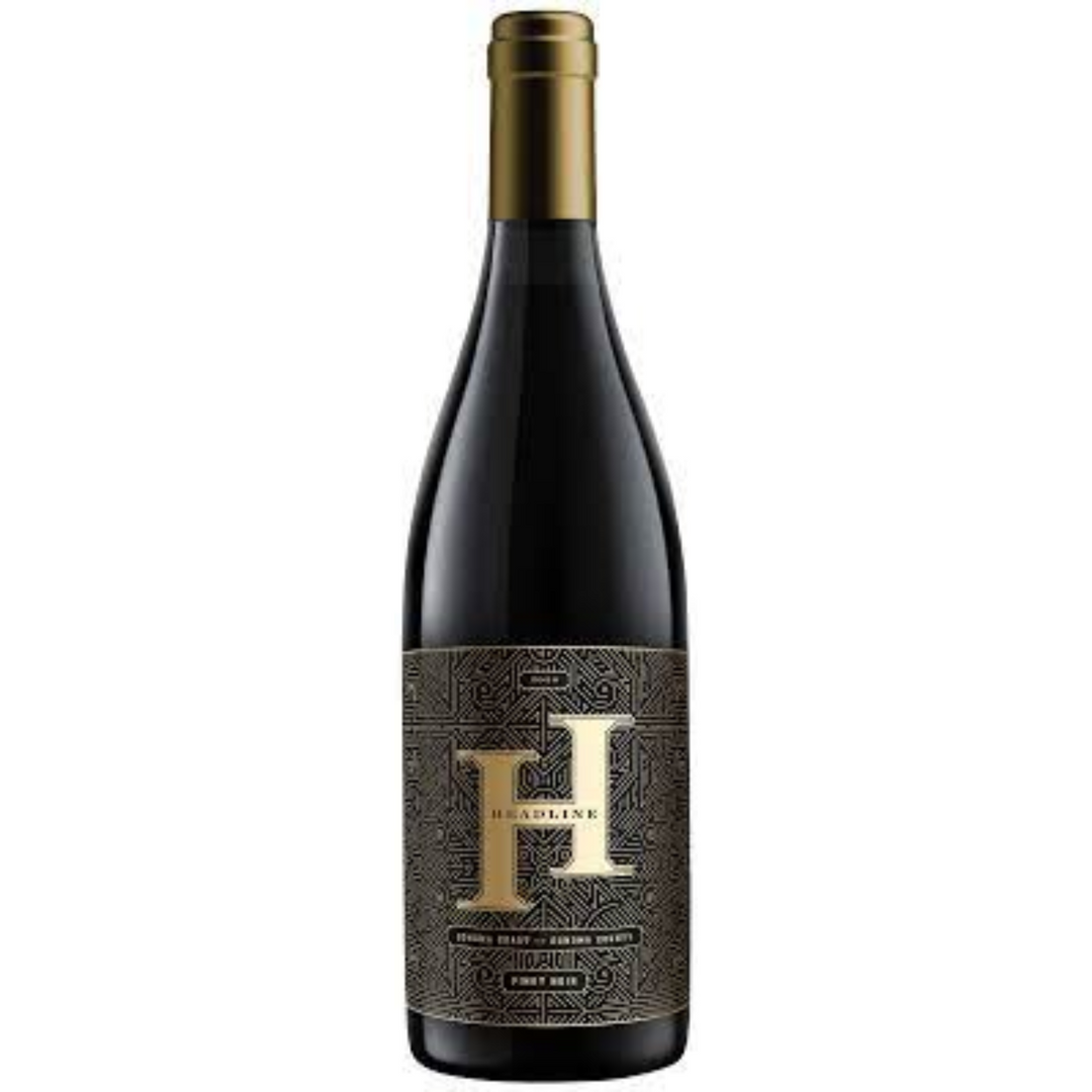 Headline Pinot Noir, Sonoma Coast, USA 2021 Case (6x750ml)