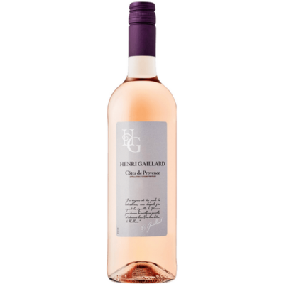 Henri Gaillard Cotes de Provence Rose, France 2021 (Case of 12)