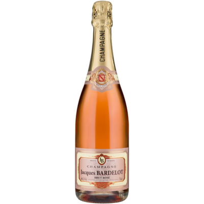 Jacques Bardelot Brut Rose, Champagne, France NV